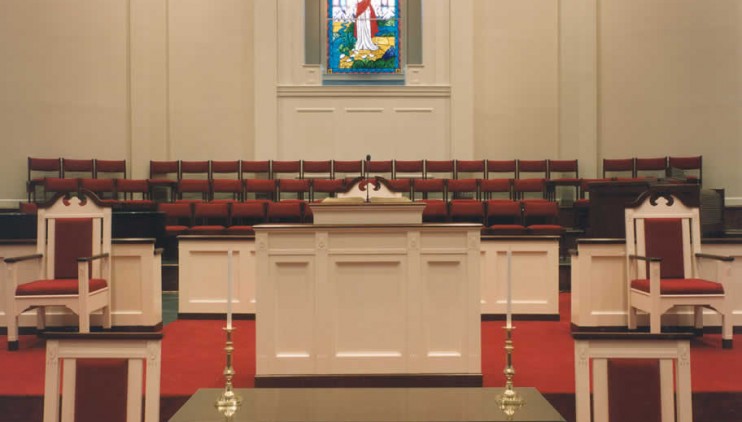 Aversboro Baptist Church – Interior