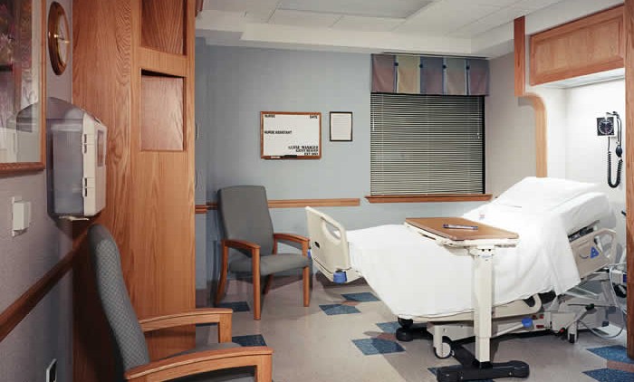 Frye Heart Center – Patient Room