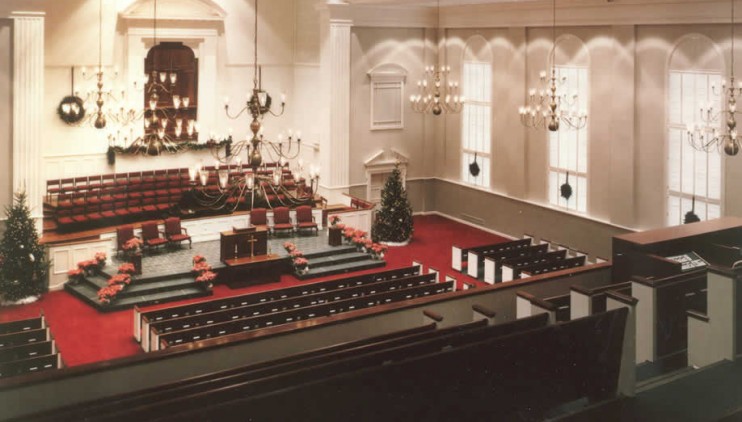 Hickory First Baptist – Interior – 1