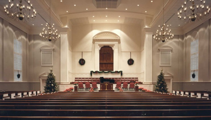 Hickory First Baptist – Interior – 2