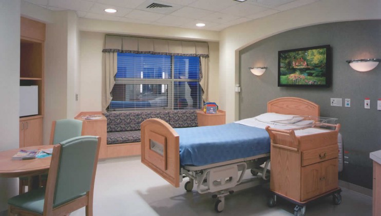 Mission Health – East Building – Patient Room – Fifth Floor
