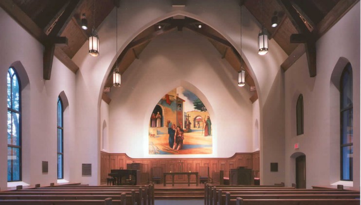 Montreat Chapel of the Prodigal Sun – Interior – Sanctuary