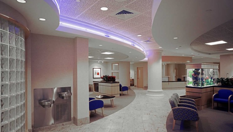 Nash General Hospital – Surgery Pavilion – Interior – Patient Waiting Area – 1