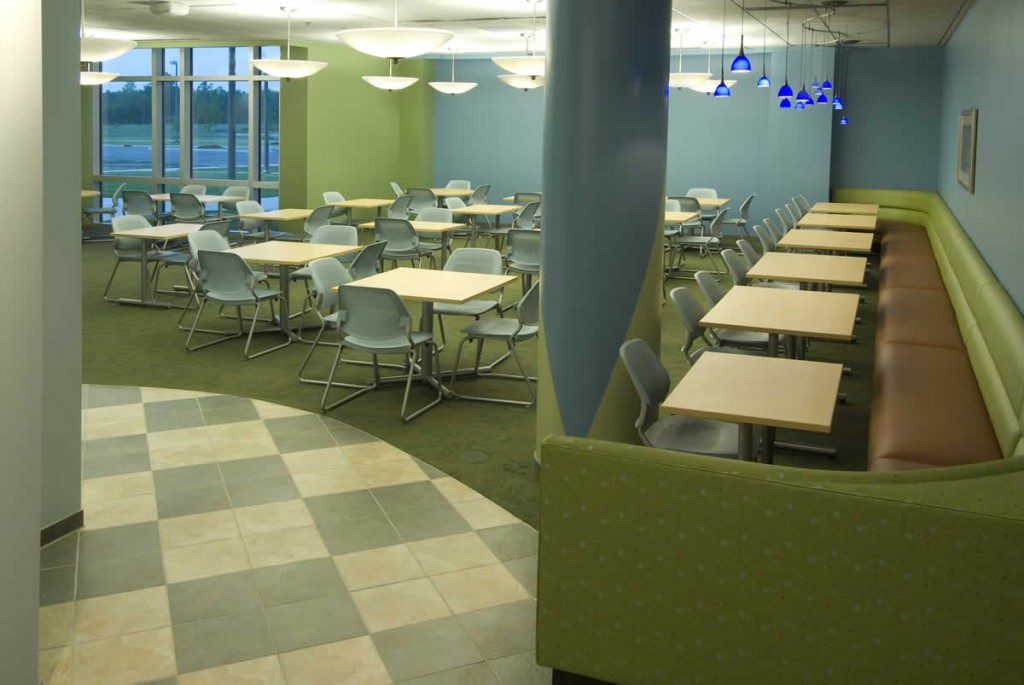 Novant Brunswick Medical Center Interior Dining Area McCulloch