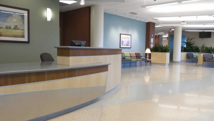 Novant Brunswick Medical Center – Interior – Main Lobby