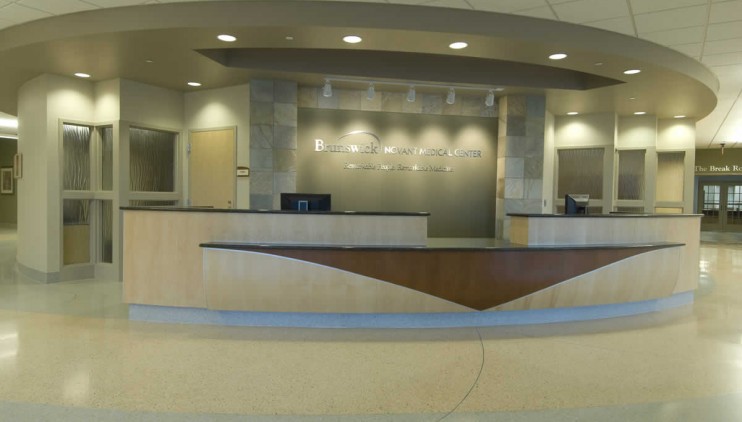 Novant Brunswick Medical Center – Interior – Main Reception – 2