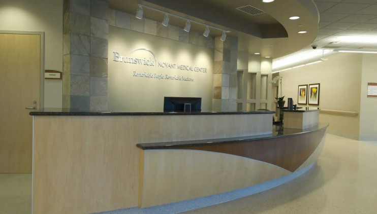Novant Brunswick Medical Center – Interior – Main Reception Area – 1