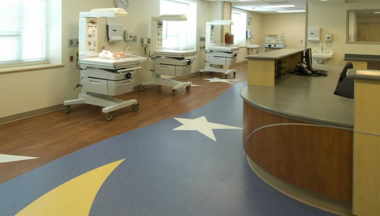 Novant Brunswick Medical Center – Interior – Nursery
