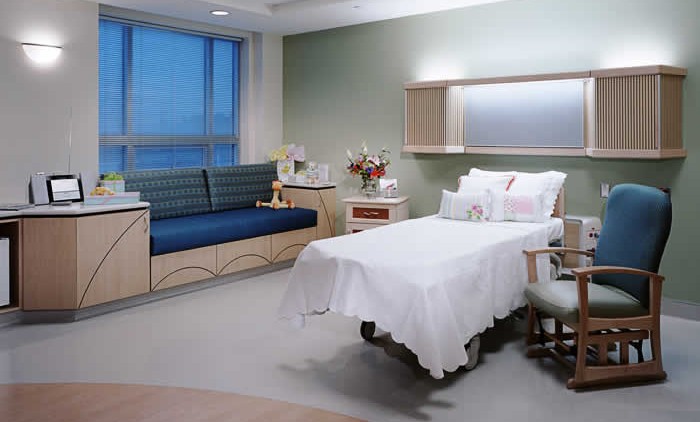 Novant Huntersville Medical Center – Interior – Patient Room – 2