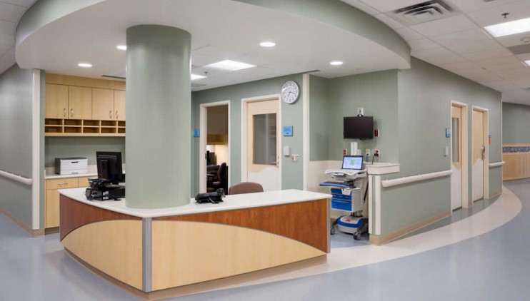 Novant Huntersville Medical Center – Vertical Expansion – Nurses Station – 1