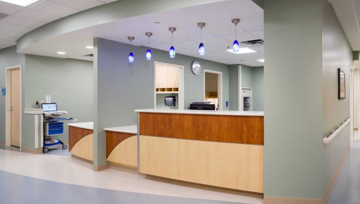 Novant Huntersville Medical Center – Vertical Expansion – Nurses Station – 2