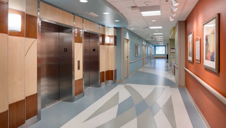 Novant Kernersville Medical Center – Original Hospital – Interior – Hallway